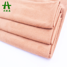 Mulinsen Textile Plain Dyed Very Soft Knitted Stretch Suede Cloth Fabric